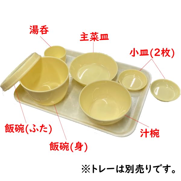 処分！ 皿 6枚セット Amazon | 三信化工 ポリプロピレン食器7点セット (飯碗身・飯碗